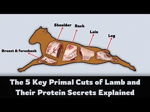 Sheep Fabrication Explained | Discover the 5 Primal Cuts and Their Protein Content!