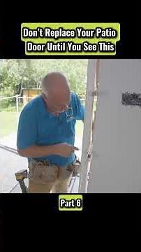 DIY Patio Door Repair 🚪 | Smart Home Renovation Upgrade