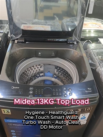Midea 13KG Top Load Washer MA200W130DT Overview