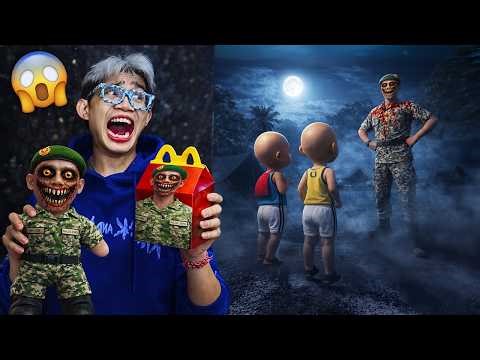 DIKIRA TENTARA! BELI HAPPY MEAL ABAH UPIN, DIA BENERAN DATANG! BOCIL PANIK KETAKUTAN!!!