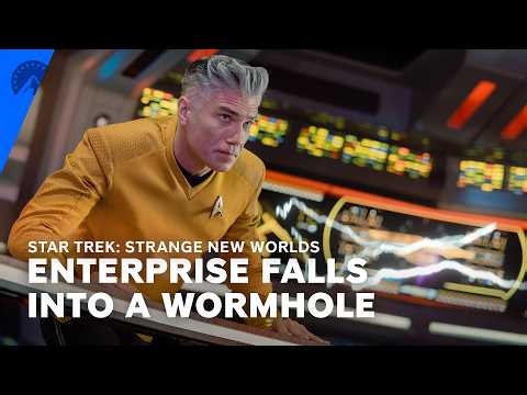 Star Trek: Strange New Worlds | Enterprise Falls Into a Wormhole (S4, E6) | Paramount+
