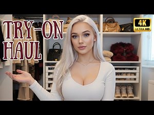 [4K] 2025 Transparent Try On Haul | No bra See everything | Plus Size Bodysuit outfit, sheer