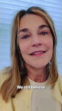 Savannah Guthrie tearfully shares update on mom Nancy as family offers $1 million reward #shorts