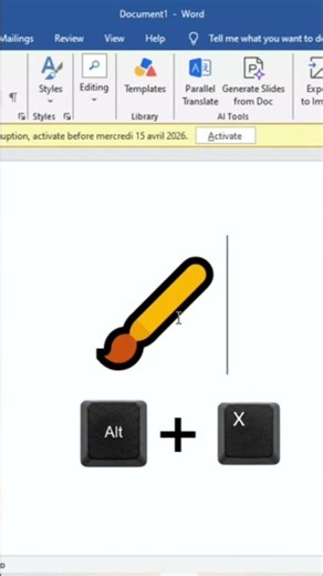 🤯 This Word Shortcut Unlocks the Draw Tool! #windows #learnanewwordtoday#words #exceltricks #excel