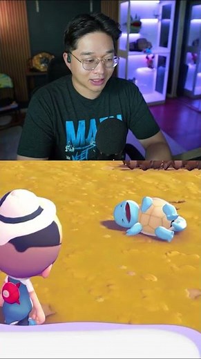 SQUIRTLE IS LITERALLY DRYING OUT #pokemon #pokopia #shorts