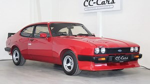 Very rare ‘well maintained’ Ford Capri Turbo with rear spoiler hits auction