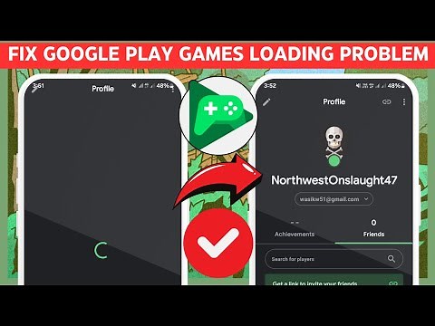 How To Fix Google Play Games Profile Not Loading Problem (2025) | Google Play Game Not Opening