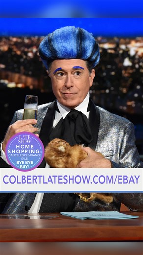 Going once! Going twice! Due to the overwhelming response to our Home Shopping segment, we’ve added more iconic Late Show memorabilia to our auction site. Click our link in bio or head to colbertlateshow.com/ebay to bid on these items! | The Late Show with Stephen Colbert