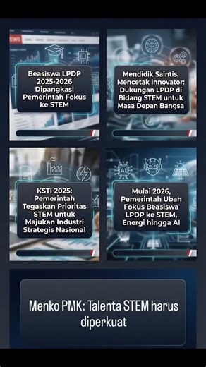 Alfian Noviyanto on Instagram: "Sebagai orang STEM, turut berbahagia melihat fokus pemerintah ke STEM makin ditegaskan pada tahun 2026 ini. Tapi setelah beasiswa selesai dan talenta mulai kerja di bidang STEM, mereka ketemu realita: sering kali ujian sebenarnya adalah ekonomi. Dan khusus untuk strata 3 (S3) bidang STEM, tantangannya sering lebih berat: pilihan kerja yang benar-benar “nyambung” masih terbatas. Industri di Indonesia belum banyak yang punya R&D kuat dan berkelanjutan, sehingga jalu