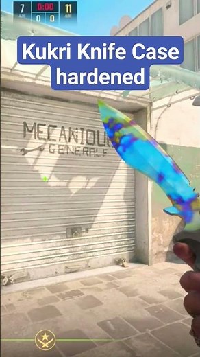 Kukri Knife Case Hardened CS2 Showcase #cs2skins #cs2 #counterstrike2