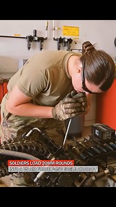 256K views · 4.2K reactions | Automatic Cannon Loading Process on F-15 Fighter Jets | Military Technology | Facebook