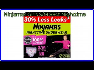 REVIEW (2026): Ninjamas Girls S/M 88ct Nighttime. ESSENTIAL details.