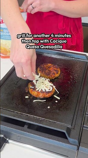 Chorizo Burgers with Cacique
