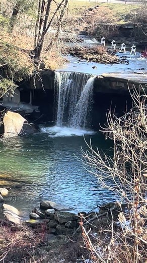 Waterfalls Cascade Park New Castle Pennsylvania #shorts