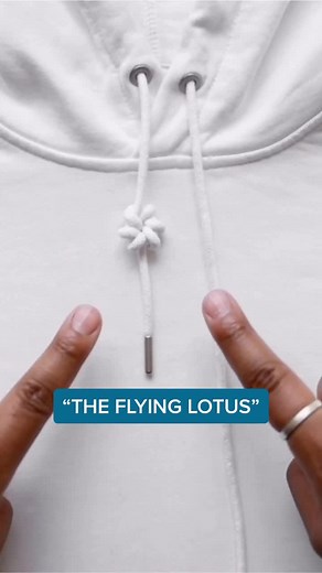 Innovative Ways to Tie Your Hoodie Strings | Hoodie String Knot Tutorial