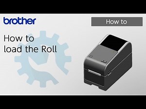 How to load the Roll [Brother Global Support]