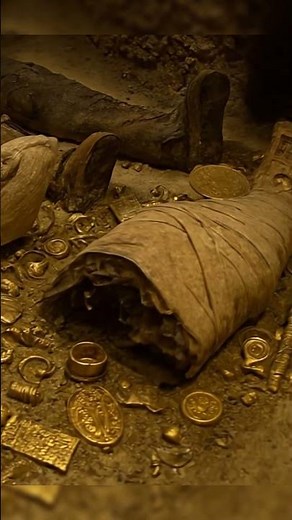 Ancient Gold and Mummies Discovered Underground