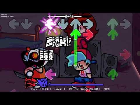 Fnf vs hello kitty but from hell