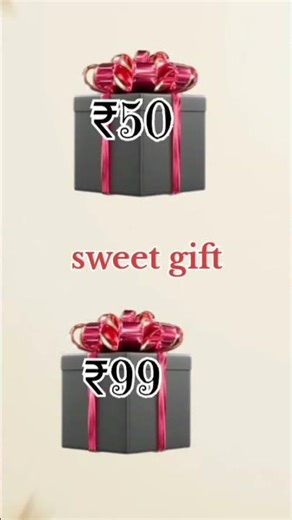 Rs ₹50 🔥 VS 🔥 Rs₹99 select box #gift #shorts
