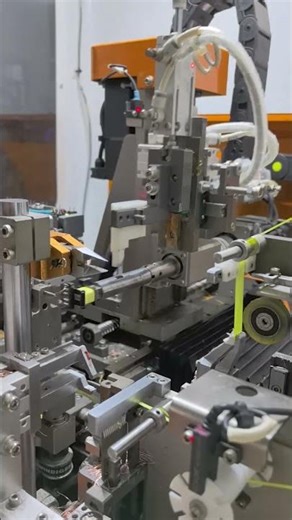 Transformer winding #winding #transformer #soldering #testing #automation