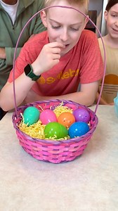 Easter Egg Grab Game 😊 Kids, Dad, and whole family play fun and creative diy party game using easter eggs, cray paper, and candy. Great game for parties and easter family gatherings. | Benson Bros