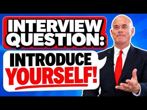 HOW TO INTRODUCE YOURSELF IN A JOB INTERVIEW! (Tell Me About Yourself Answer!)