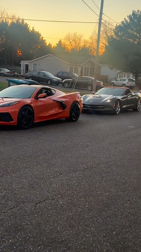 Vette Life and JusRydn Corvettes, We took over the Bessemer City 2025 Christmas Parade, now it’s time to go home. | Vette Life NC