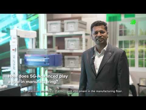 Advancing manufacturing with 5G-Advanced powered solutions
