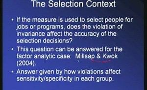Measurement Invariance & Applied Research