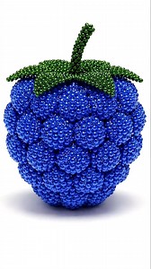 Satisfying Blue Raspberry Made of Magnets ai ASMR | DJ Satisfying