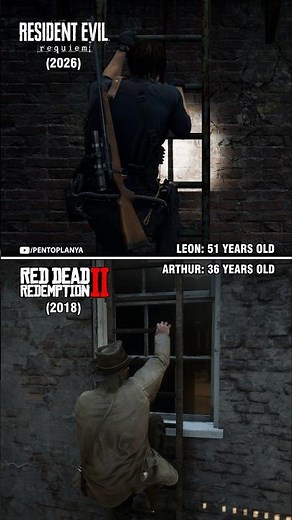 Ladder Climbing Comparison | Resident Evil Requiem vs Red Dead Redemption 2 (2026 vs 2018)
