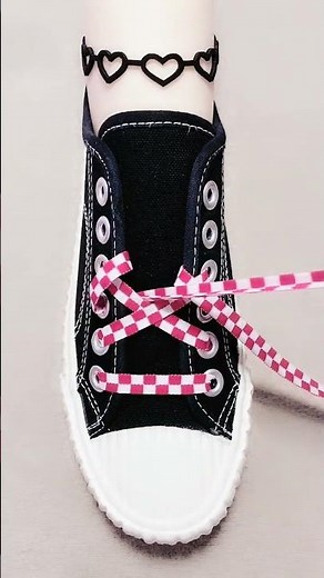 Shoe Lace Tutorial #shorts #shoes #lace