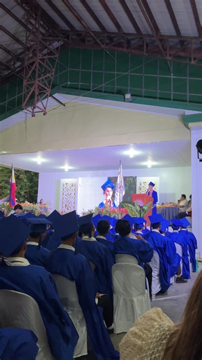 A portion of his speech was inspired by a popular TikTok line from Niña. Class Valedictorian! So proud of you Prince! 🫶🏻 #valedictorianspeech #trending #sumakses