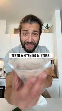 How to make your own teeth whitening mix at home! creative explained