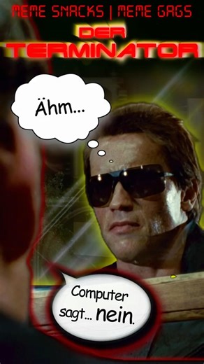T-800 vs Computer?! Computer sagt: Nein?! 🤔 Terminator Parodie🤣