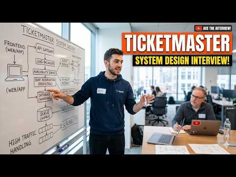 System Design Interview With Midlevel SWE - Design TicketMaster - Lean No Hire
