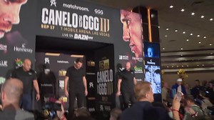 🔥PELIGRO🔥 ¡Se encuentran frente a frente 'Canelo' Álvarez y Gennady Golovkin en Las Vegas! #LoQuiereNoquear 🥊 #BoxAzteca 🗓️ 17 de septiembre ⌚Al terminar Mi Villano Favorito 3 📺 Azteca 7 📲 aztecadeportes.com Información: t.ly/TRIv | Box Azteca