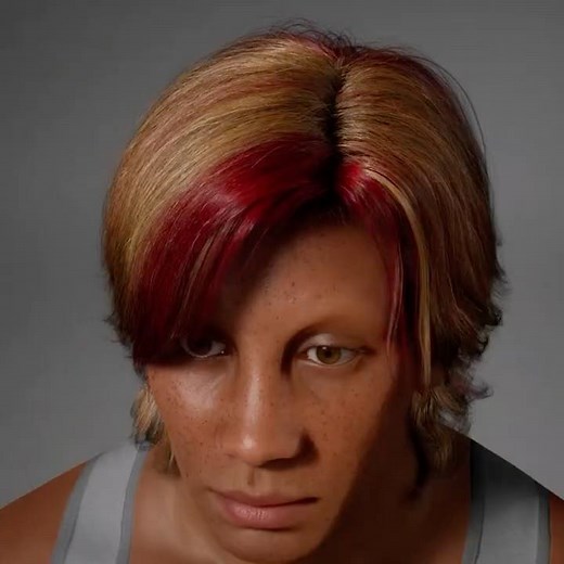 Metahuman Groom Hair Shader ROCKS 🤘