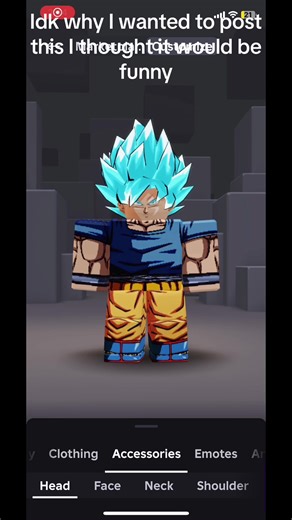 Random Goku Cosplay in Roblox