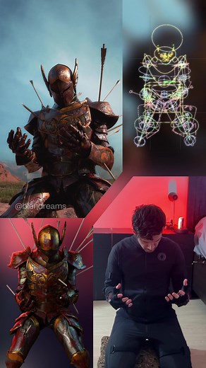 Here is a quick mocap breakdown of “The Final Fall”, the final result took me 2 weeks to create I hope you enjoy it and this quick side-by-side! Made in blender rendered with cycles. The motion capture suit is from @Rokoko it is called; Smartsuit Pro II and Smart Gloves. The character is from Reallusion customized and texture pained in blender. The castle is from the Medieval Siege kit from @KitBash3D A lot of pages have been using this animation as a meme with text over it, and their reposted v