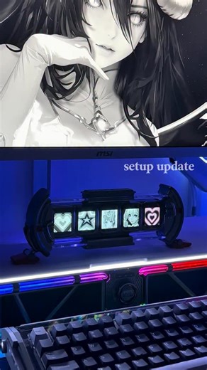 Divoom on Instagram: "Desk lovers, this one’s for you! 🚨 Divoom Times Gate adds that “missing piece” to your setup! #divoom #desksetup #giftbaskets #gamingroom #instamood"