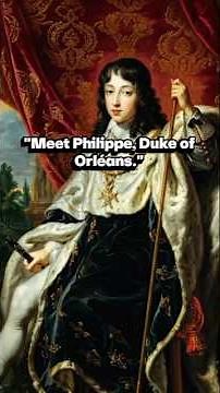 "Philippe I, Duke of Orléans." #shorts #history