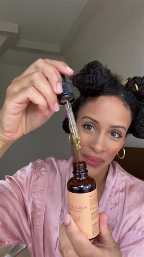 Our NEW hair growth elixir with 9 organic ingredients to grow natural hair on African American women! #hairgrowth #naturalhaircare #naturalhairproducts