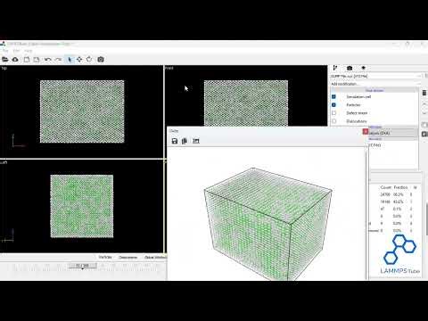Crystal Structure Analysis in Atomic Systems