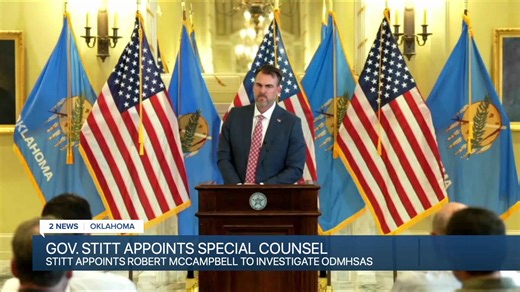 Governor appoints special counsel to investigate ODMHSAS