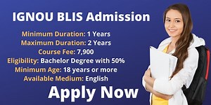 IGNOU BLIS Admission 2026 | Last Date, Fee, & Syllabus