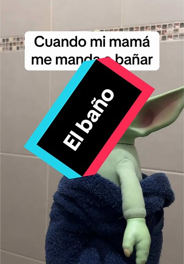 No Quiero Bañarme con Baby Yoda
