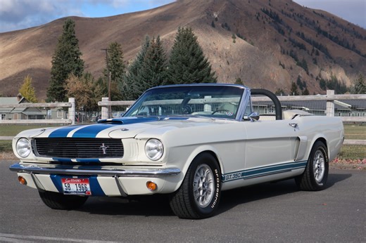 Supercharged 1966 Shelby Mustang GT350 Continuation Convertible