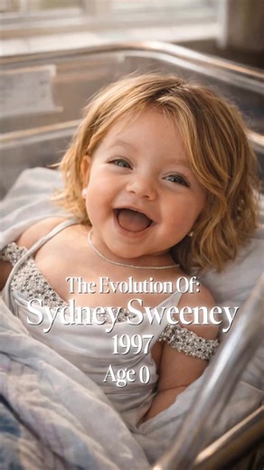 Evolution of Sydney Sweeney #sydneysweeney #aivideo #evolution