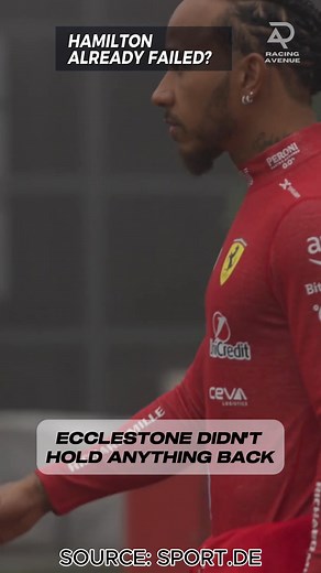 Bernie Ecclestone Claims Lewis Hamilton Is Just a Marketing Project at Ferrari Former F1 boss Bernie Ecclestone says Hamilton's Ferrari move is failing and the team needs a dictator to win championships. Is the seven-time champion's legacy at risk? Source: Sport.de #F1 #Formula1 #FormulaOne #F1News #Formula1News #F12025 #GrandPrix #MotorSport #Race #Racing #ScuderiaFerrari #LewisHamilton #BernieEcclestone #F1Drama | Racing Avenue